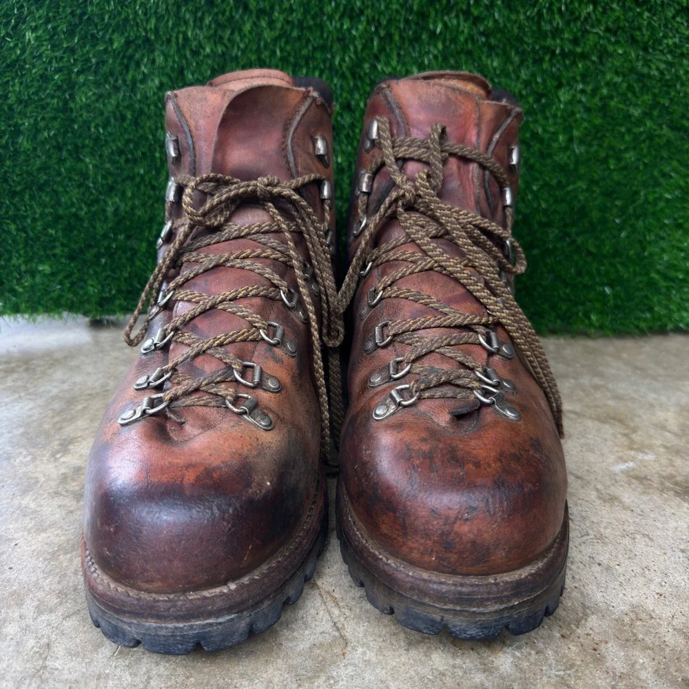 Red Wing Irish Setter Boots Hiking Made in USA Vintage 70s Mens 13 D
